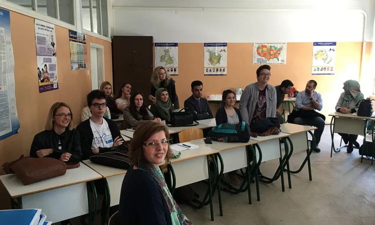 Representatives of ELIT program visited English Department of the University of Zenica